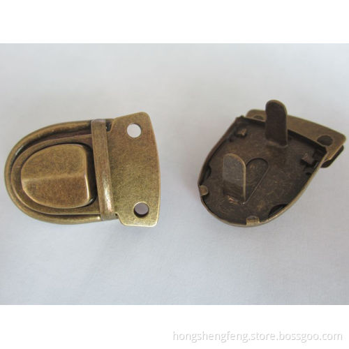 Antique Metal School Bag Lock, Metal Bag Buckle, Suitcase Buckle